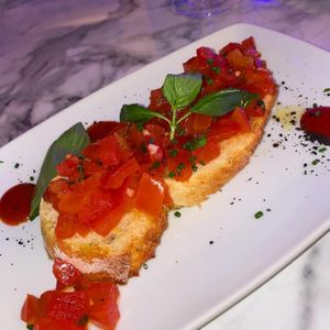 Bruschetta   at Bianco Restaurant in Tenerife