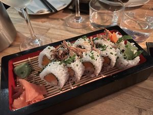 Maki Rolls - very delicious!   at Munchie in Chamonix-mont-blanc