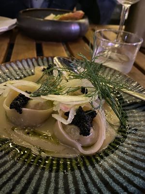 Raviolis  at Munchie in Chamonix-mont-blanc