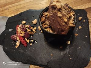 Chocolate mousse at Munchie in Chamonix-mont-blanc