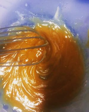 Whipping up a raw and rich maple caramel  at Heaven Sent Foods in Flagstaff
