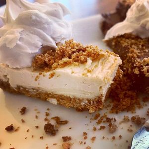 Key lime pie with cocowhip at Heaven Sent Foods in Flagstaff