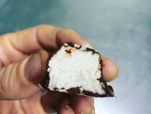 Mounds style bar from organic raw coconut and cocoa  at Heaven Sent Foods in Flagstaff