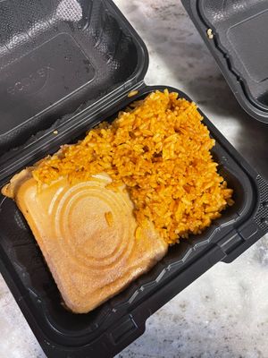 Moi Moi & Jollof Rice at Motherland Kitchen in Frederick