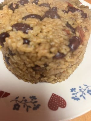 Red beans and rice  at Motherland Kitchen in Frederick