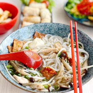 Foodie  at Bún Huế Cafe in Central Singapore