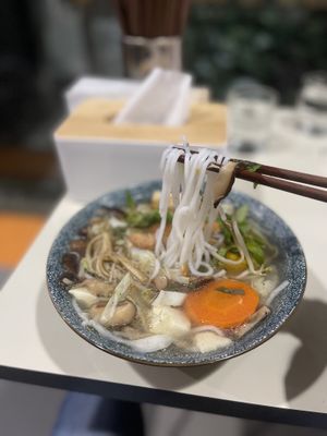 Clear soup   at Bún Huế Cafe in Central Singapore