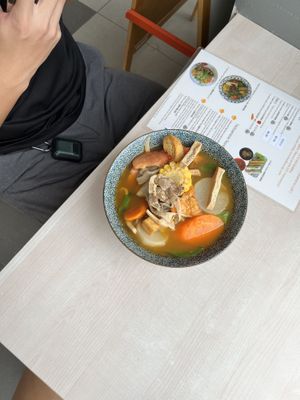 Viet Tom Yum $8  at Bún Huế Cafe in Central Singapore