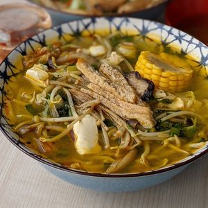 Signature Soup Noodles at Bún Huế Cafe in Central Singapore