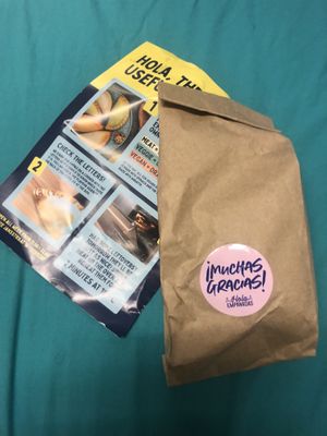 The bag  at Hola Empanadas in Utrecht