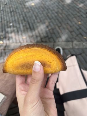 Jackfruit empanada  at Hola Empanadas in Utrecht