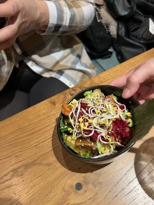 Tempeh in sauce - amazing !!  at Vegan House - Schillerplatz in Dresden