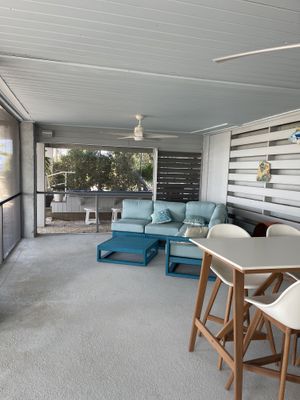 Breakfast area   at Deer Run Bed and Breakfast in Big Pine Key