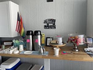 Self serve breakfast   at Deer Run Bed and Breakfast in Big Pine Key