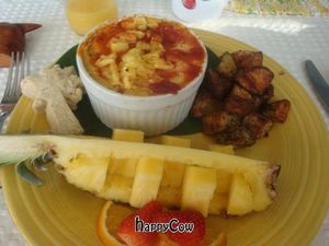 frittata at Deer Run Bed and Breakfast in Big Pine Key