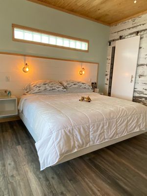 Very comfortable beds at Deer Run Bed and Breakfast in Big Pine Key