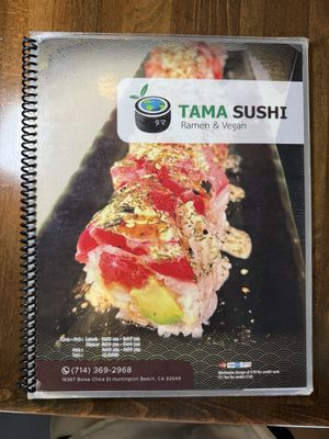   at Tama Sushi Ramen and Vegan in Huntington Beach