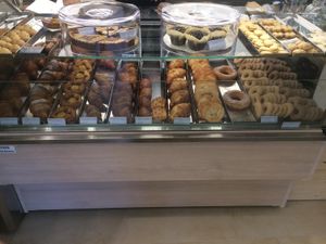 Fresh pastry at Vegustibus in Rome