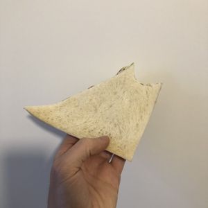 Seitan salami tramezzino  at Vegustibus in Rome