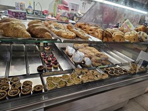 Baked goods at Vegustibus in Rome