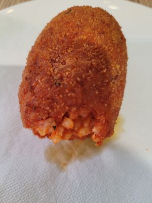 Ragu suppli at Vegustibus in Rome