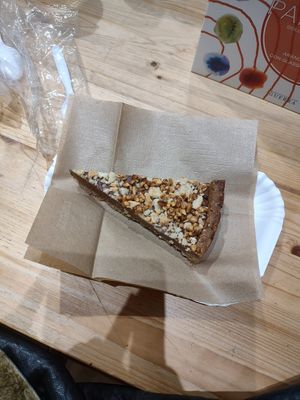 Hazelnut Chocolate Tart 🍫 at Vegustibus in Rome