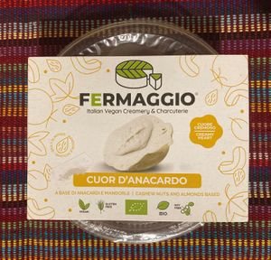 Vegan cheese (made with cashews) at Vegustibus in Rome