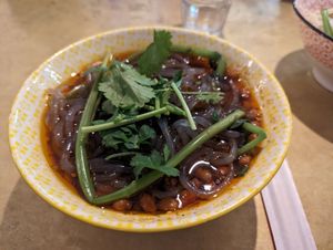 Hot & sour glassnoodle at Liu Xiaomian in London