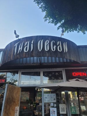 the outside at Thai Vegan in Santa Monica