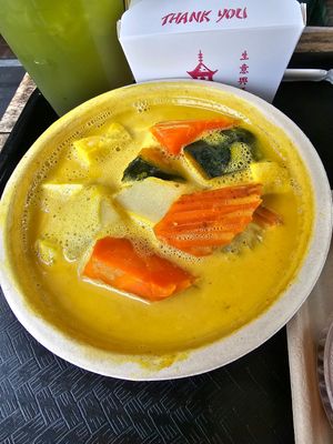 Yellow Curry at Thai Vegan in Santa Monica
