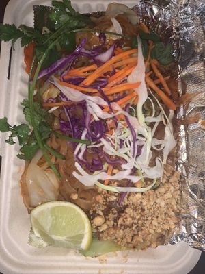 Pad Thai  at Thai Vegan in Santa Monica