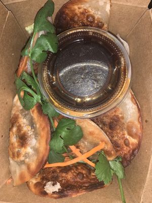 Dumplings  at Thai Vegan in Santa Monica