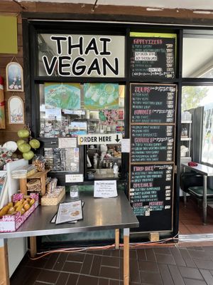   at Thai Vegan in Santa Monica