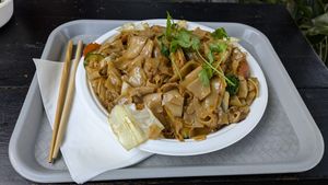 Soy Sauce Noodle at Thai Vegan in Santa Monica