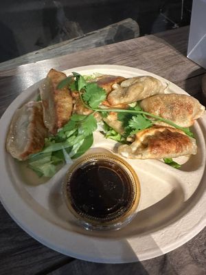 Dumplings  at Thai Vegan in Santa Monica
