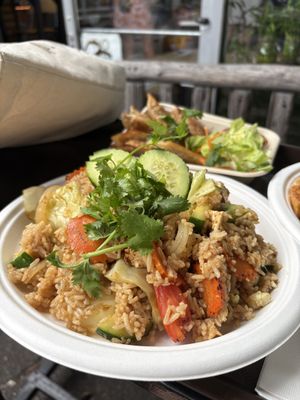   at Thai Vegan in Santa Monica