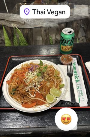   at Thai Vegan in Santa Monica