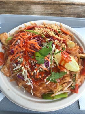 Pad Thai at Thai Vegan in Santa Monica