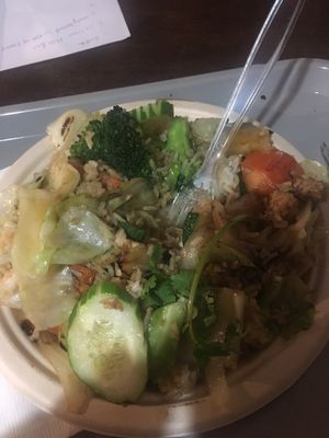 Fried rice  at Thai Vegan in Santa Monica