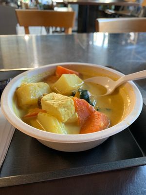 Thai Yellow Curry at Thai Vegan in Santa Monica