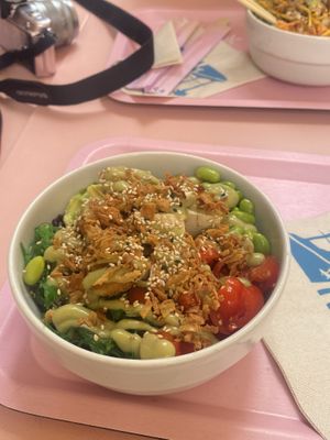 My handpicked vegan bowl   at Poke House in Rome