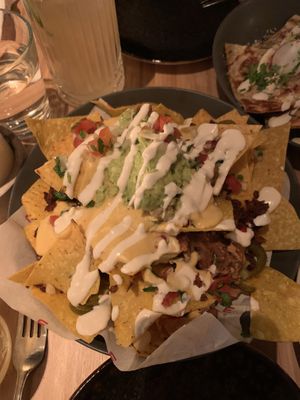 Nachos with beyond minced meat  at Madre in Amsterdam