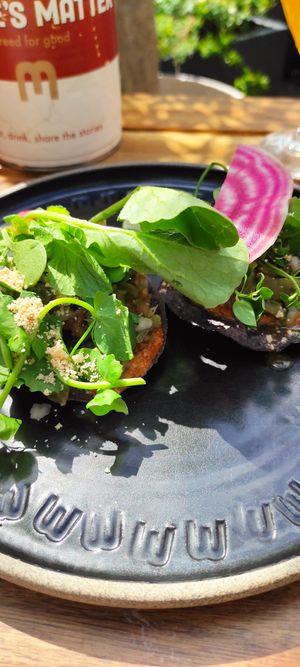 Tostadas at Madre in Amsterdam