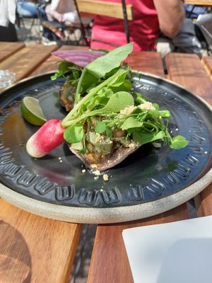 Tostadas - okay, but not worth €13,50 at Madre in Amsterdam