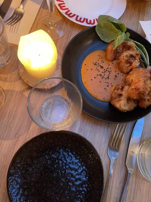 Cauliflower wings  at Madre in Amsterdam