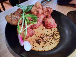 Cauliflower wings at Madre in Amsterdam