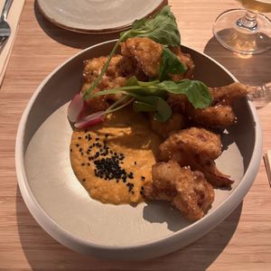 Cauliflower wings #Veganuary at Madre in Amsterdam