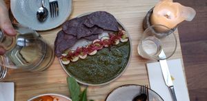 Aguachile Verde at Madre in Amsterdam