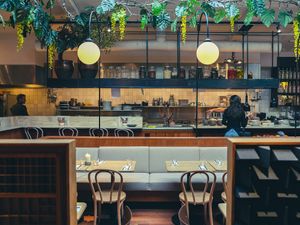 Open Kitchen at Madre in Amsterdam