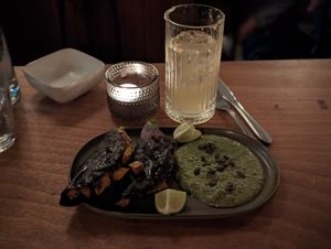 Celeriac Tacos at Madre in Amsterdam